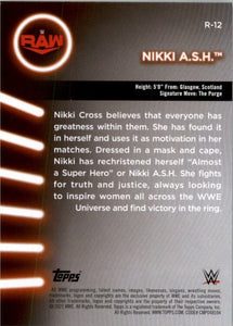 2021 Topps WWE Women's Division Nikki Ash #R-12