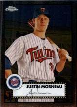 Load image into Gallery viewer, 2021 Topps Chrome Platinum Anniversary Justin Morneau Minnesota Twins #479