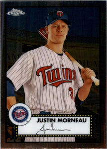 2021 Topps Chrome Platinum Anniversary Justin Morneau Minnesota Twins #479