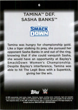 Load image into Gallery viewer, 2021 Topps WWE Women&#39;s Division Tamina #6