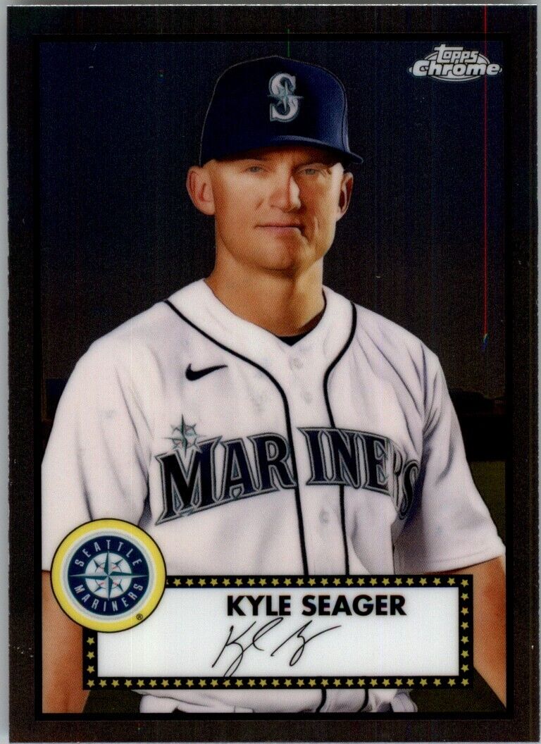 2021 Topps Chrome Platinum Anniversary Kyle Seager Seattle Mariners #312
