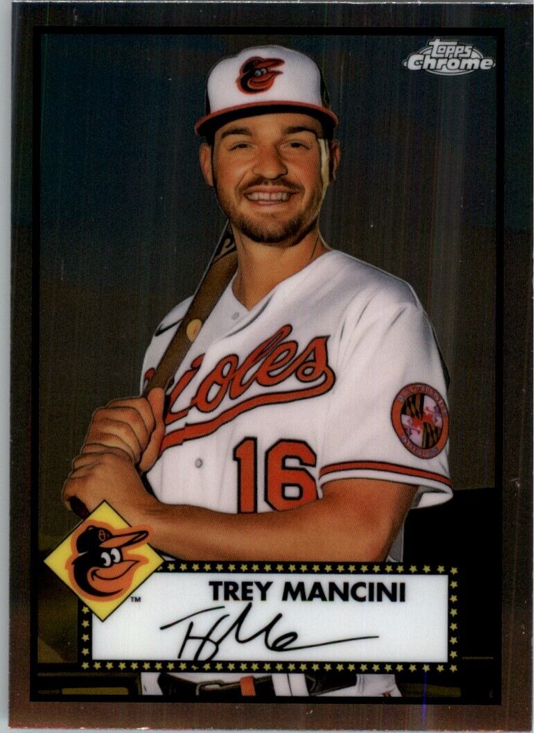 2021 Topps Chrome Platinum Anniversary Trey Mancini Baltimore Orioles #131