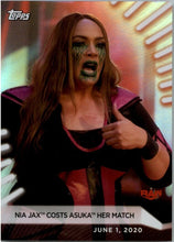 Load image into Gallery viewer, 2021 Topps WWE Women&#39;s Division Nia Jax #22