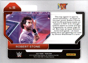 2022 Panini WWE Prizm Robert Stone #96