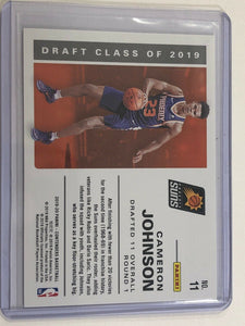 Cameron Johnson 2019/20  Panini Contenders Cracked Ice Rookie Card 11/25 Suns