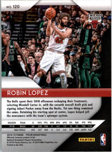 Load image into Gallery viewer, 2018-19 Panini Prizm Robin Lopez Chicago Bulls #120