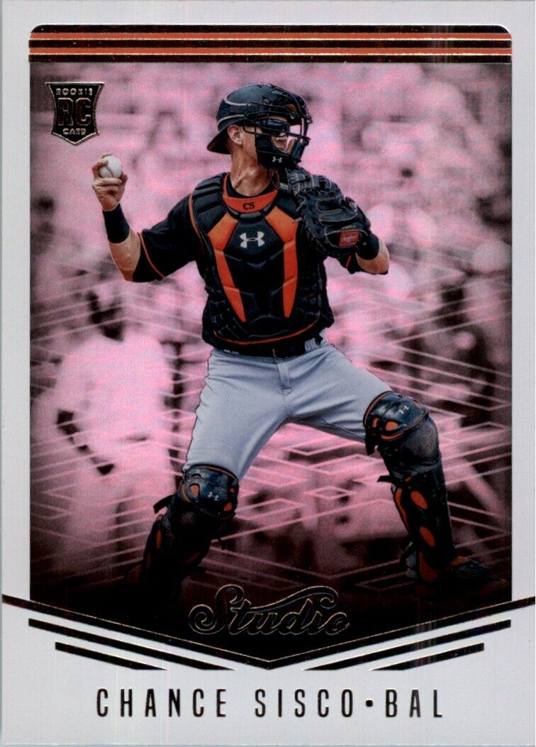 2018 Panini Chronicles Studio Chance Sisco RC Baltimore Orioles #1