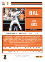 Load image into Gallery viewer, 2018 Panini Chronicles Studio Austin Hays RC Baltimore Orioles #11
