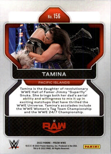 2022 Panini WWE Prizm tamina #156