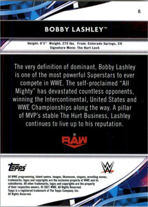 2021 Topps Finest WWE Bobby Lashley #6