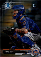Load image into Gallery viewer, 2017 Bowman Chrome Prospects Tomas Nido New York Mets #BCP222