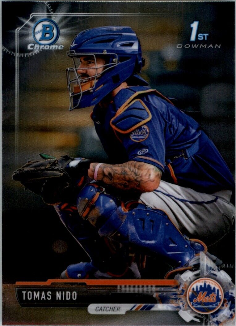 2017 Bowman Chrome Prospects Tomas Nido New York Mets #BCP222