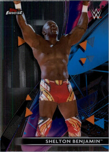 2021 Topps Finest WWE Shelton Benjamin #37