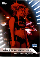 Load image into Gallery viewer, 2021 Topps WWE Women&#39;s Division Alexa Bliss RC #75