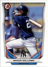 Load image into Gallery viewer, 2014 Bowman Draft Picks &amp; Prospects Top Mason Williams New York Yankees #TP-64