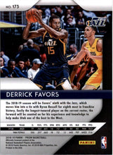 Load image into Gallery viewer, 2018-19 Panini Prizm Derrick Favors Utah Jazz #173