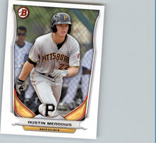 Load image into Gallery viewer, 2014 Bowman Draft Picks &amp; Prospects Top Austin Meadows Pittsburgh Pirates #TP-10
