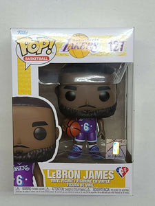 Funko Pop! Basketball - Los Angeles Lakers - LeBron James (Purple Jersey) #127