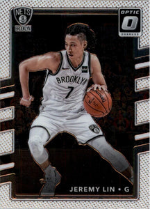 2017-18 Donruss Optic Jeremy Lin Brooklyn Nets #13
