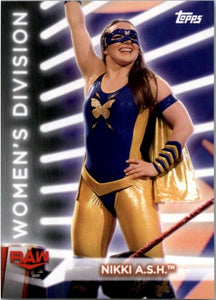 2021 Topps WWE Women's Division Nikki Ash #R-12
