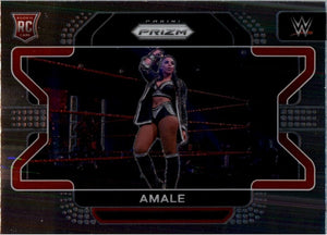 2022 Panini WWE Prizm Amale RC #54