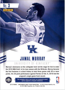2016-17 Panini Contenders Draft Picks Class Reunion Jamal Murray Kentucky