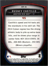Load image into Gallery viewer, 2015 Bowman Scouts Top 100 Rusney Castillo Boston Red Sox #BTP-45