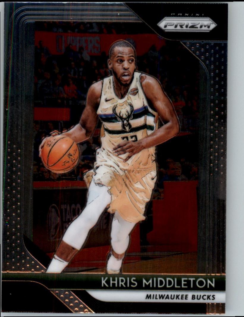 2018-19 Panini Prizm Khris Middleton Milwaukee Bucks #286