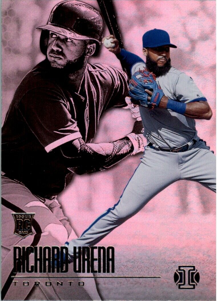 2018 Panini Chronicles Illusions Richard Urena RC Toronto Blue Jays #24