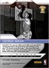 Load image into Gallery viewer, 2018-19 Panini Prizm George Mikan Minneapolis Lakers #285