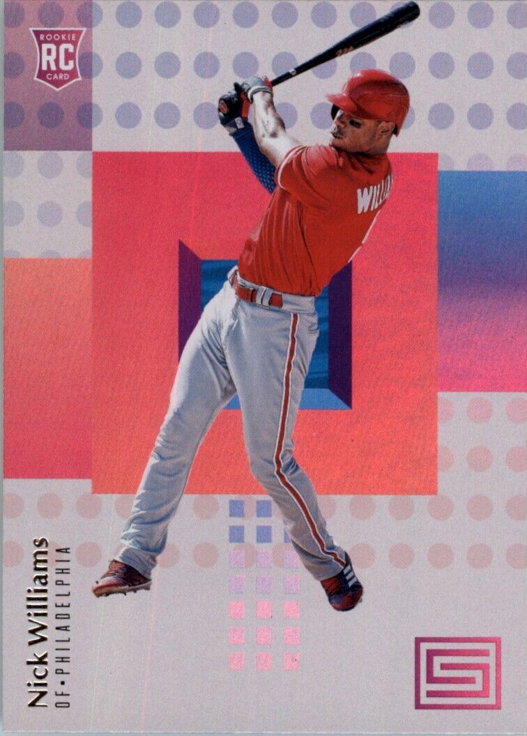 2018 Panini Chronicles Status Nick Williams RC Philadelphia Phillies #8