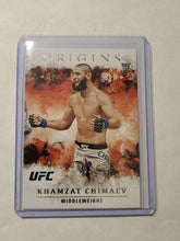 Load image into Gallery viewer, 2021 Panini UFC Chronicles Origins Khamzat Chimaev #32 Rookie Card