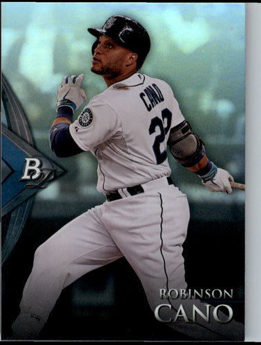 2014 Bowman Platinum Robinson Cano Seattle Mariners #22