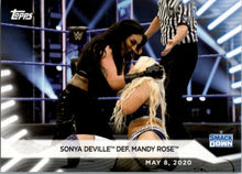 Load image into Gallery viewer, 2021 Topps WWE Women&#39;s Division Sonya Deville #12