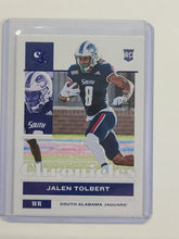 Load image into Gallery viewer, Jalen Tolbert 2022 Panini Chronicles Draft Picks Blue Base /99