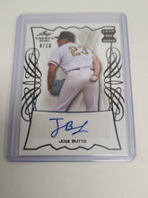 Load image into Gallery viewer, 2021 Leaf Trinity Baseball Jose Butto Rookie Auto SSP /10