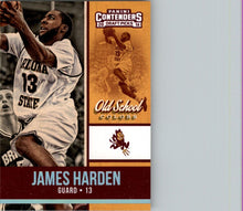 Load image into Gallery viewer, 2016-17 Panini Contenders Draft Picks Old School Colors James Harden Arizona