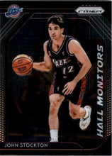 Load image into Gallery viewer, 2018-19 Panini Prizm Hall Monitors John Stockton Utah Jazz #7