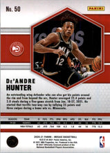 Load image into Gallery viewer, 2020-21 Panini Mosaic De&#39;Andre Hunter Atlanta Hawks #50