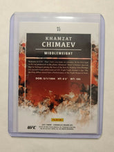 Load image into Gallery viewer, 2021 Panini UFC Chronicles Origins Khamzat Chimaev #32 Rookie Card
