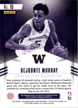 Load image into Gallery viewer, 2016-17 Panini Contenders Draft Picks Class Reunion Dejounte Murray Washington