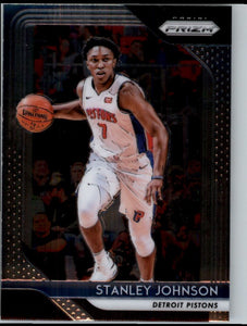 2018-19 Panini Prizm Stanley Johnson Detroit Pistons #162