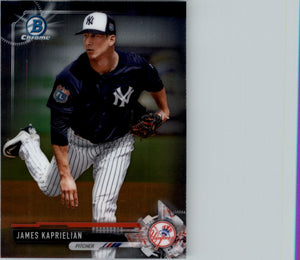 2017 Bowman Chrome Prospects James Kaprielian New York Yankees #BCP237