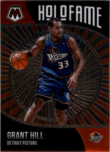 2020-21 Panini Mosaic HoloFame Grant Hill Detroit Pistons #16