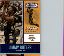 Load image into Gallery viewer, 2016-17 Panini Contenders Draft Picks Old School Colors Jimmy Butler Marquette