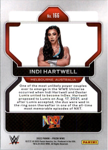 2022 Panini WWE Prizm Indi Hartwell #166