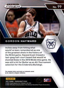 2021-22 Panini Prizm Draft Gordon Hayward Boston Celtics #18